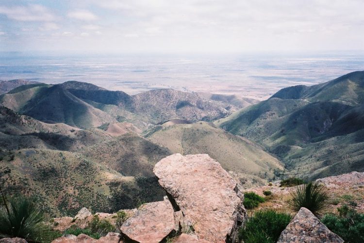 View from the Dutchman's Stern via Quorn, South Australia