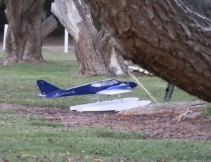 The Float Plane has Landed ...