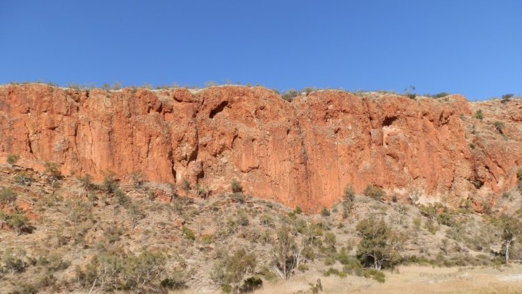 Glen Helen Gorge Walls, Central Australia