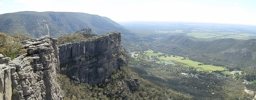 Halls Gap from the Pinnacle, Grampians National Park, Victoria