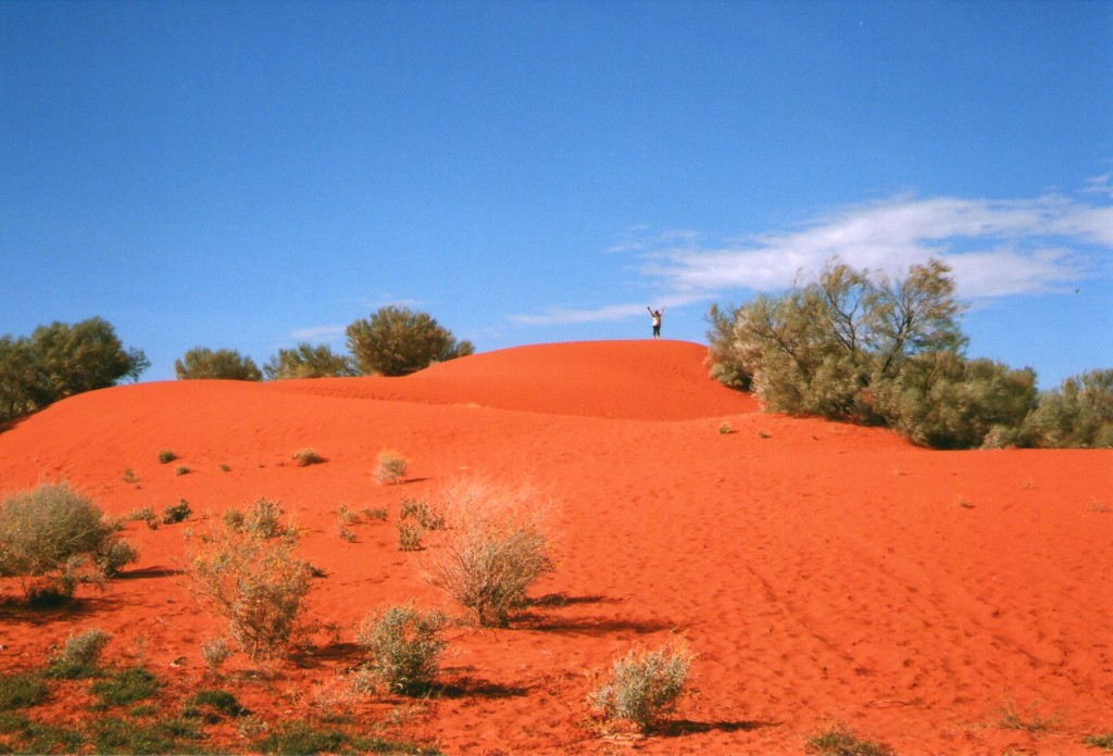 Red on RED! Dunes at Windorah, Outback Queensland