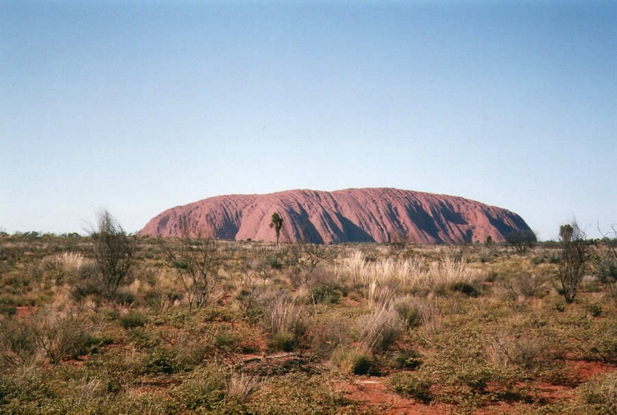 Shadows at Uluru, Central Australia