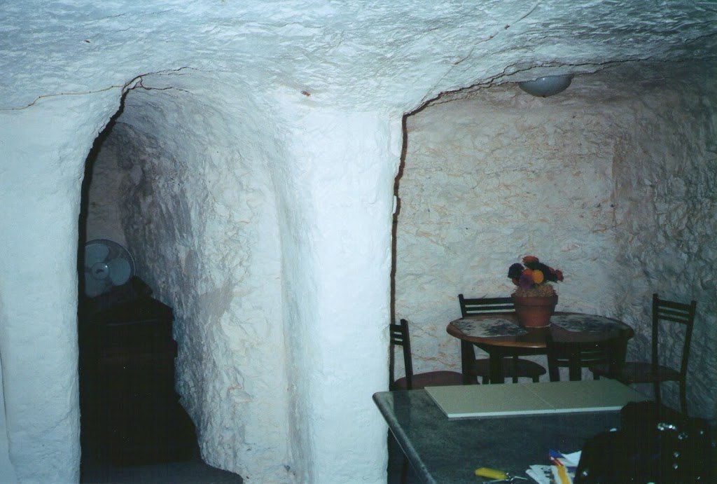 Underground at Coober Pedy, South Australia