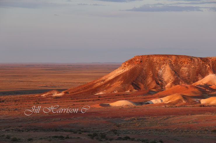 Sunset at the Breakaways
