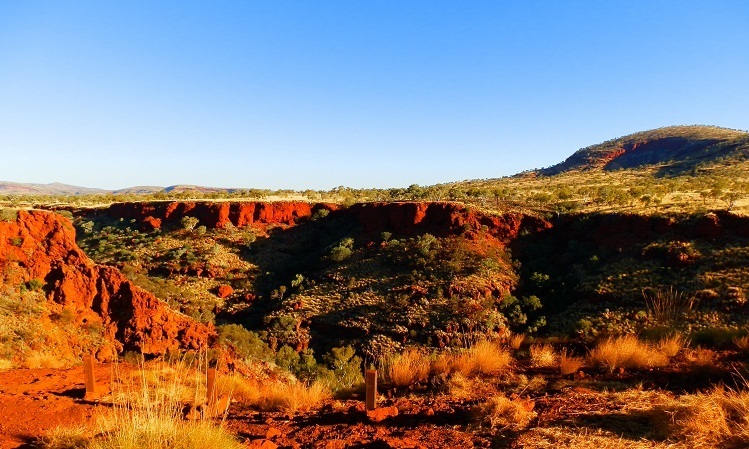 Sunset at Dales Gorge, Karijini National Park, Western Australia
