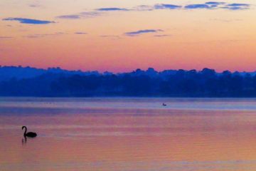 Lake Moogerah Sunrise, Scenic Rim, Queensland, Australia