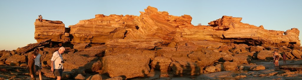 Gantheaume Point from rock platform at low tide, Broome, Western Australia