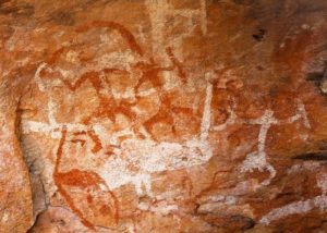 Aboriginal Art, Mt Grenfell, Outback NSW