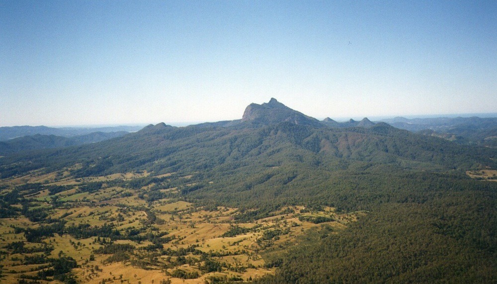 Mt Warning (Wollumbin) from Best of All Lookout