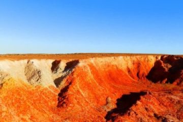 Ochre Pits near Lyndhurst, South Australia