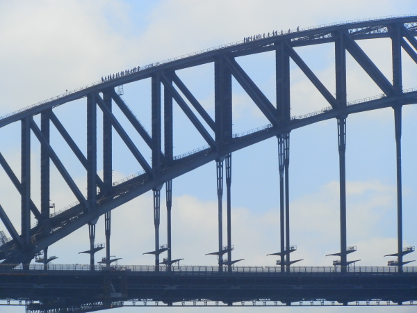 Climbers on Sydney Harbour Bridge