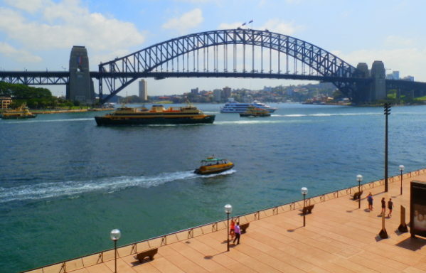Sydney Harbour Bridge from the Opera House