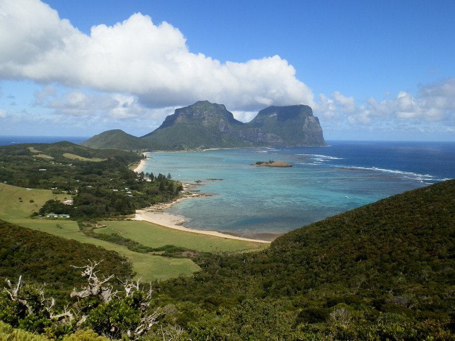Looking South from Kims Lookout, Lord Howe Island
