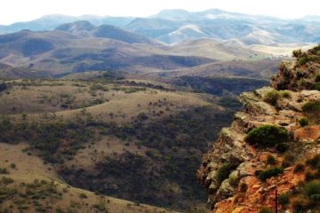 View from the Dutchman's Stern Summit, Flinders Ranges, South Australia