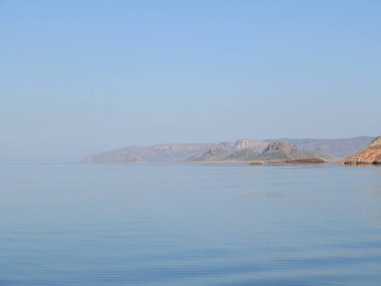 Morning at Lake Argyle, Western Australia ... and not a croc in sight!