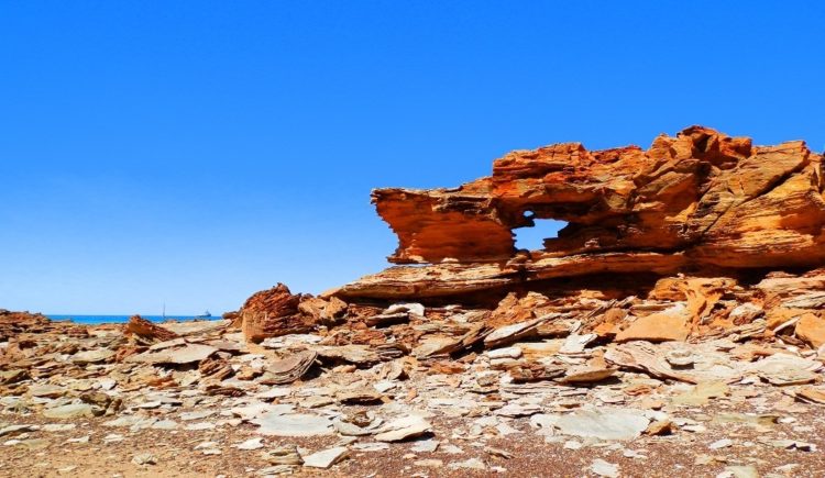 Rock formation, Broome, Western Australia