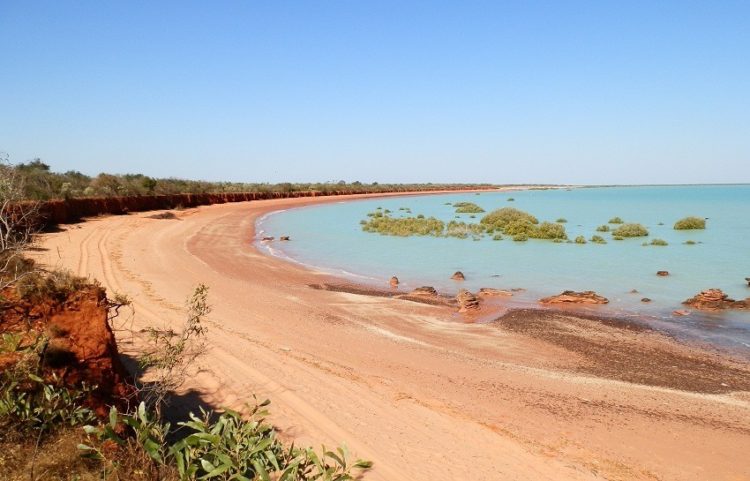Roebuck Bay at Broome Bird Observatory Western Australia