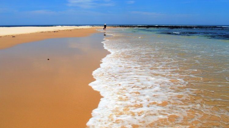 Beach in Ballina, North Coast, New South Wales