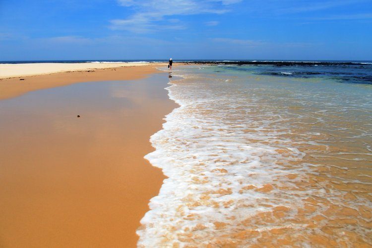 Beach in Ballina, North Coast, New South Wales