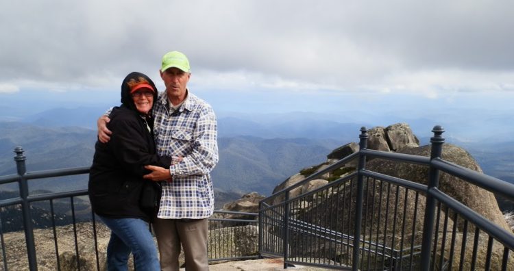 Proof - we BOTH climbed the Horn!