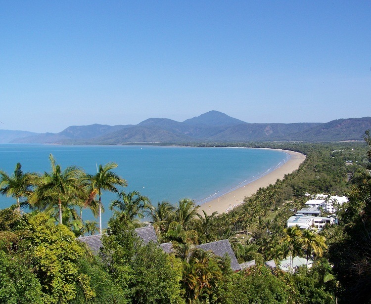 Four Mile Beach from Flagstaff Hill Lookout, Port Douglas, Queensland