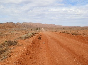 Outback Road via Copley, South Australia