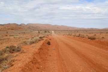 Outback Road via Copley, South Australia