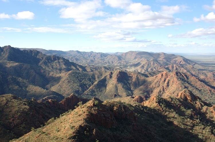 Northern Flinders Ranges from Sillers Lookout, via Arkaroola, South Australia