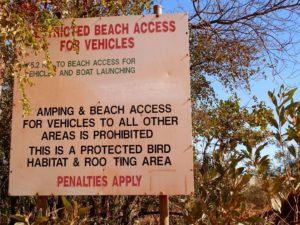 Warning Sign, Roebuck Bay
