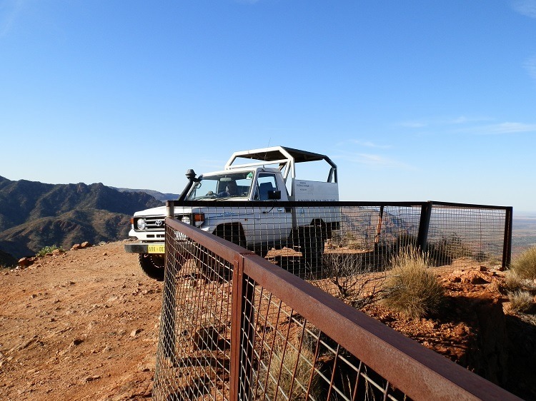 At Sillers Lookout, Arkaroola Wilderness Sanctuary