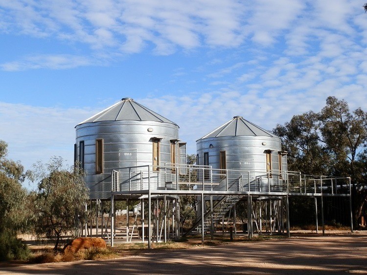 Silo Cabins, Mallee Bush Retreat