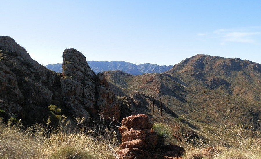 Split Rock Lookout with Freeling Heights in the Background