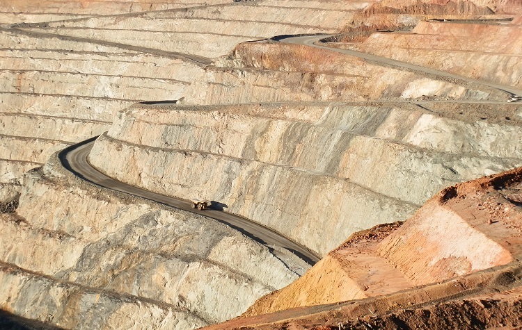 A Truck at the Super Pit, Kalgoorlie, Western Australia