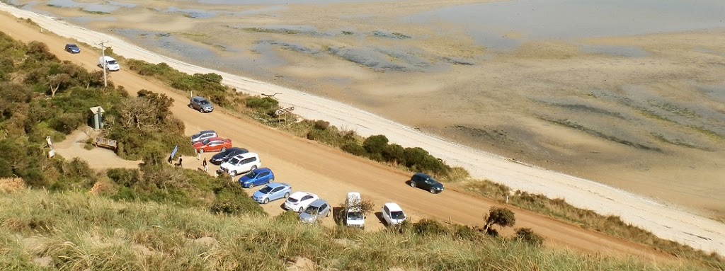 Car Park & Toilet at Truganini Lookout, the Neck, Bruny Island