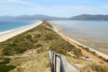 The Neck from Truganini Lookout, Bruny Island, Tasmania