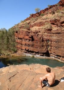 The 'View' from Fortescue Falls, Dales Gorge