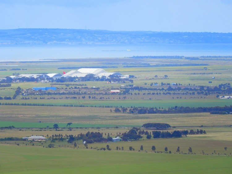 The Mists of Avalon ... View to Port Philip Bay from the You Yangs, Victoria, Australia
