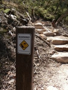 Warning Sign, Mt Abrupt