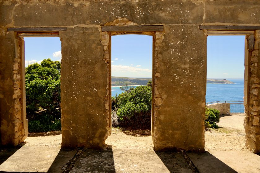 Weirs Cove Lighthouse Outstation Ruins Cape du Couedic