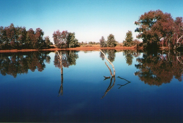 Dam near White Cliffs